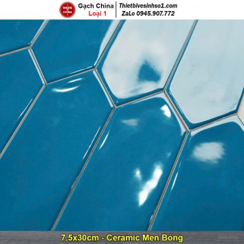 Gạch Thẻ 7,5x30 Trang Trí Trung Quốc 990019