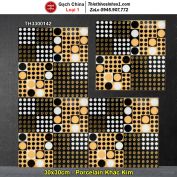 Gạch 30x30 Chấm Bi Khắc Kim TH3300142