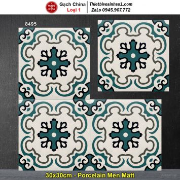 Gạch Bông 30x30 Trung Quốc 8495