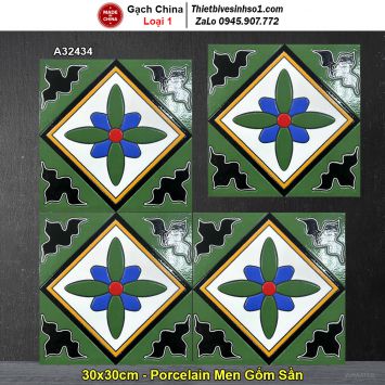 Gạch Bông 30x30 Trung Quốc A32434