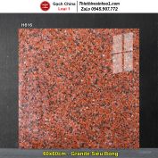 Gạch 60x60 Trung Quốc H616 Đỏ Hoa Cương Đậm