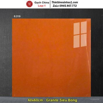 Gạch 60x60 Trung Quốc 6209 Đỏ Kim Sa