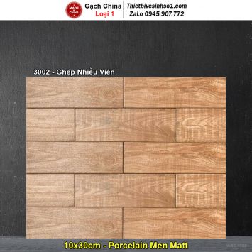 Gạch 10x30 Trung Quốc 3002 Giả Gỗ