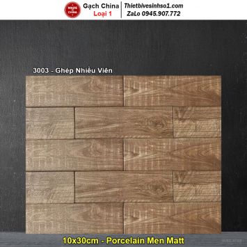 Gạch 10x30 Trung Quốc 3003 Giả Gỗ