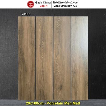 Gạch Giả Gỗ 20x100 Trung Quốc 20106