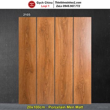 Gạch Giả Gỗ 20x100 Trung Quốc 2105