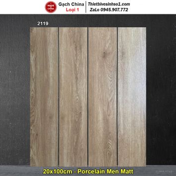 Gạch Giả Gỗ 20x100 Trung Quốc 2119
