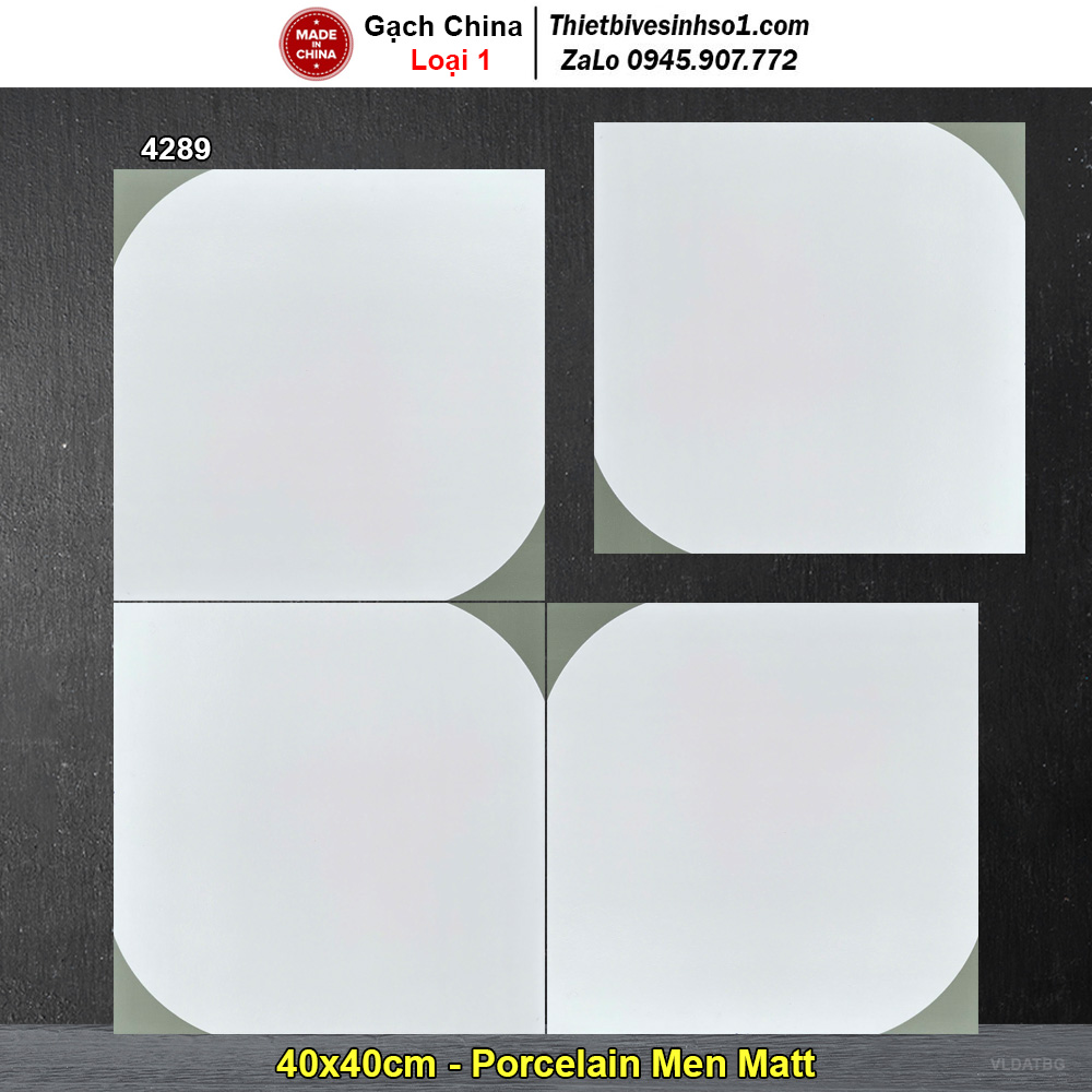 Gạch Bông Men 40x40 Trung Quốc 4289