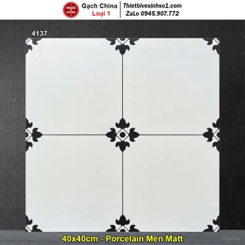 Gạch Bông Men 40x40 Trung Quốc 4137