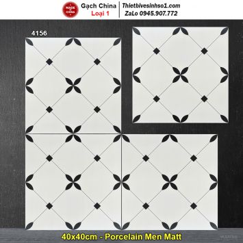 Gạch Bông Men 40x40 Trung Quốc 4156