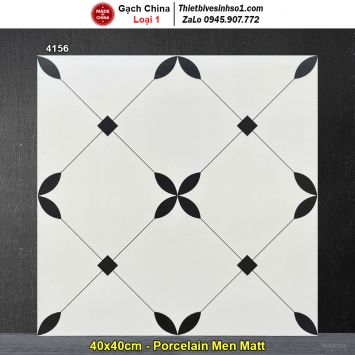 Gạch Bông Men 40x40 Trung Quốc 4156