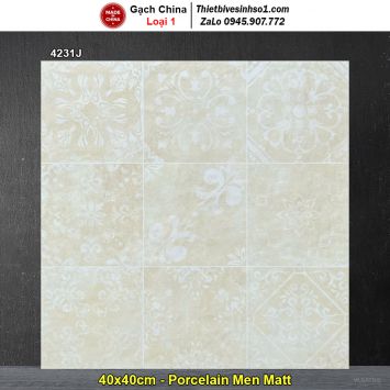 Gạch Bông Men 40x40 Trung Quốc 4231J