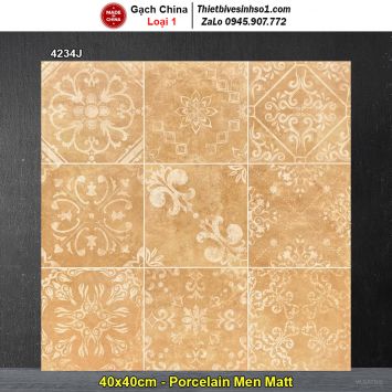Gạch Bông Men 40x40 Trung Quốc 4234J