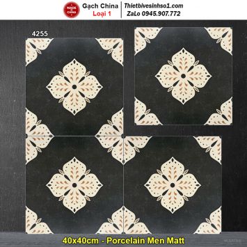 Gạch Bông Men 40x40 Trung Quốc 4255