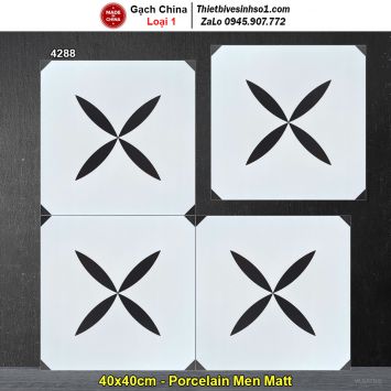 Gạch Bông Men 40x40 Trung Quốc 4288