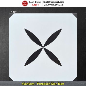 Gạch Bông Men 40x40 Trung Quốc 4288