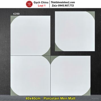 Gạch Bông Men 40x40 Trung Quốc 4289