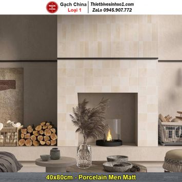 Gạch Ốp Trang Trí 40x80 Trung Quốc MF48Y01C