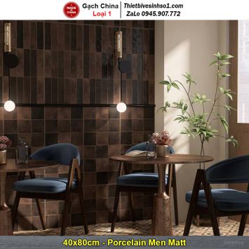 Gạch Ốp Trang Trí 40x80 Trung Quốc MF48Y05C