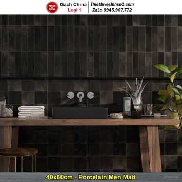 Gạch Ốp Trang Trí 40x80 Trung Quốc MF48Y07C