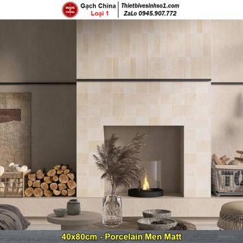 Gạch Ốp Trang Trí 40x80 Trung Quốc MF48Y01F