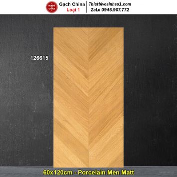 Gạch 60x120 Trung Quốc 126615 Giả Gỗ