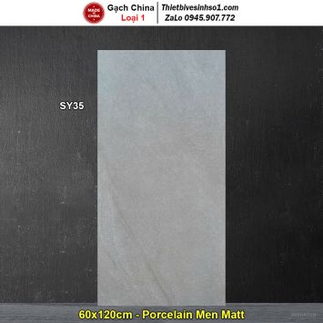 Gạch 60x120 Trung Quốc SY35 Vân Xám