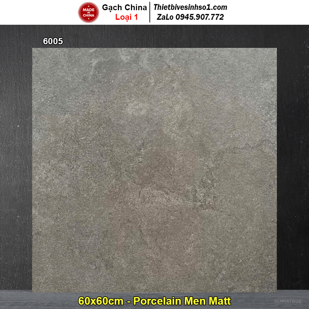 Gạch 60x60 Trung Quốc 6005 Xám Ghi