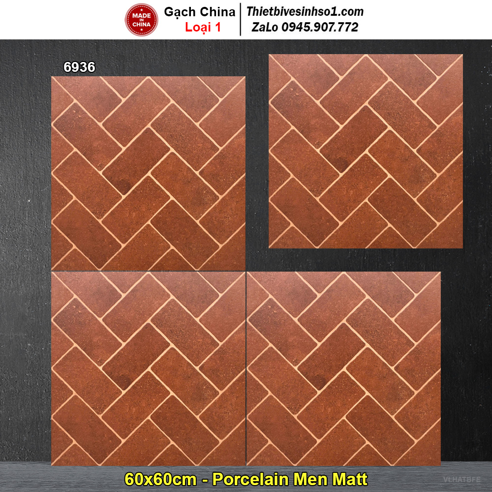 Gạch 60x60 Trung Quốc 6936 Giả Cổ
