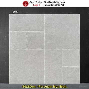 Gạch 60x60 Trung Quốc 6102 Giả Cổ