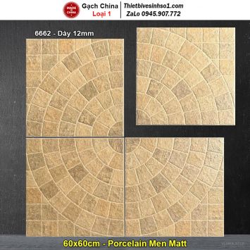 Gạch 60x60 Trung Quốc 6662 Lát Sân