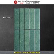 Gạch Thẻ 6x25 Giả Cổ Trang Trí Trung Quốc MD6025S12