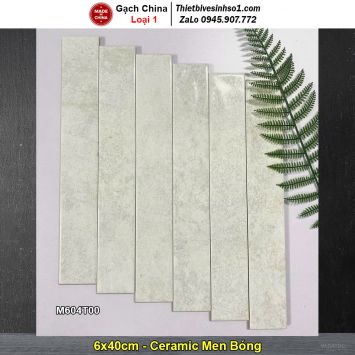 Gạch Thẻ 6x40 Trang Trí Trung Quốc M604T00