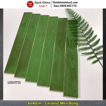 Gạch Thẻ 6x40 Trang Trí Trung Quốc M604T12