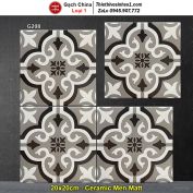 Gạch Bông Men 20x20 Trung Quốc G208