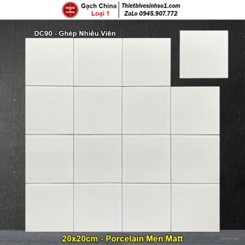 Gạch Bông Men 20x20 Trung Quốc DC90