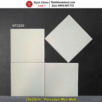 Gạch Bông Men 20x20 Trung Quốc NT2200