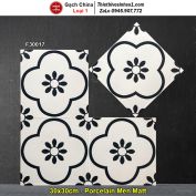 Gạch Bông Men 30x30 Trung Quốc F30017