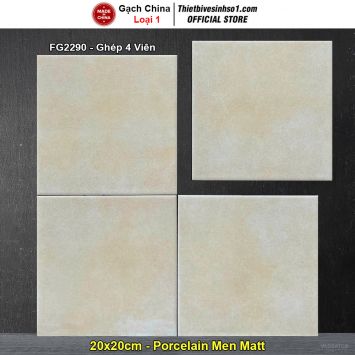 Gạch Bông Men 20x20 Trung Quốc FG2290