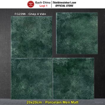 Gạch Bông Men 20x20 Trung Quốc FG2296