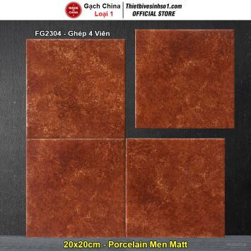 Gạch Bông Men 20x20 Trung Quốc FG2304