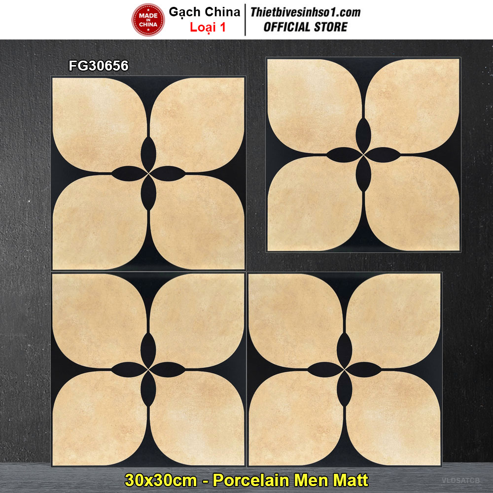 Gạch Bông Men 30x30 Trung Quốc FG30656