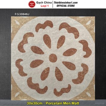 Gạch Bông Men 30x30 Trung Quốc FG30848J