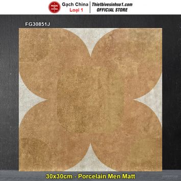 Gạch Bông Men 30x30 Trung Quốc FG30851J