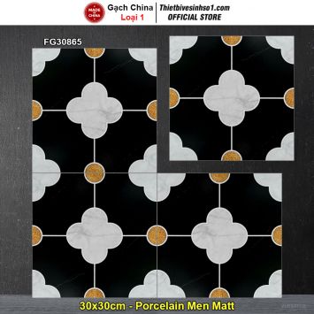 Gạch Bông Men 30x30 Trung Quốc FG30865