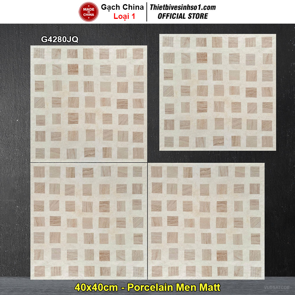 Gạch Bông Men 40x40 Trung Quốc G4280JQ