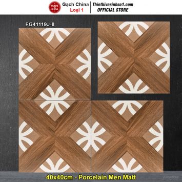 Gạch Bông Men 40x40 Trung Quốc FG41119J-8