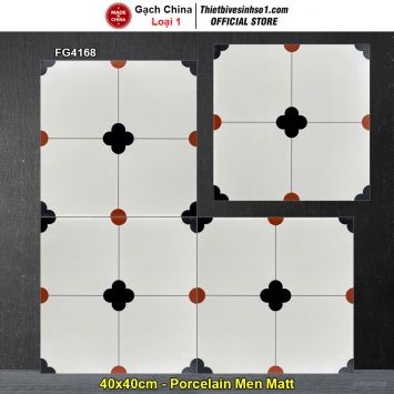 Gạch Bông Men 40x40 Trung Quốc FG4168