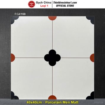 Gạch Bông Men 40x40 Trung Quốc FG4168