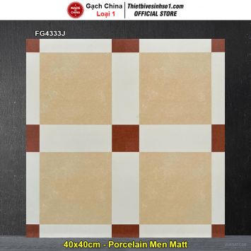 Gạch Bông Men 40x40 Trung Quốc FG4333J